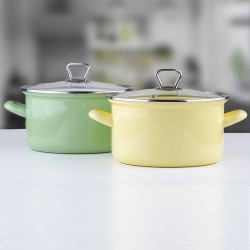 Емальовані каструлі БІОЛ