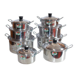Stamped aluminum cookware BIOL