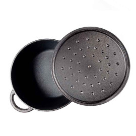 Cast iron saucepan with cast lid 5 l Cast iron saucepan BIOL 5 l CC05