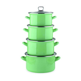 Enameled saucepan BIOL 2.2 l CE18G