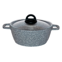 Каструля BIOL Граніт Грей 3.6 л K406PC