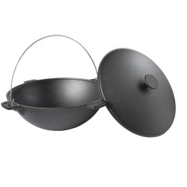 Cast iron Tatar cauldron BIOL 9 l 0909