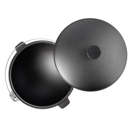 Tatar cast iron cauldron with a cast lid, with a bracket 12 l Cast iron Tatar cauldron BIOL 12 l 0912