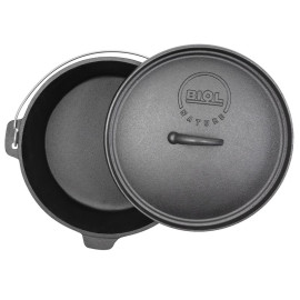 Казан туристичний чавунний BIOL 6 л KC06
