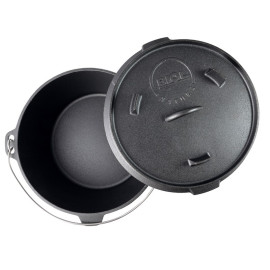 Cast iron tourist cauldron BIOL 12 l KC12