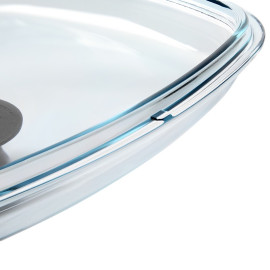 Square glass lid 26x26 cm Glass lid BIOL 26x26 cm КС260