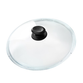 Flat glass lid 28 cm Glass lid BIOL 28 cm НК280