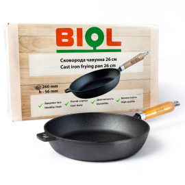 Cast iron frying pan BIOL 22 cm PC22