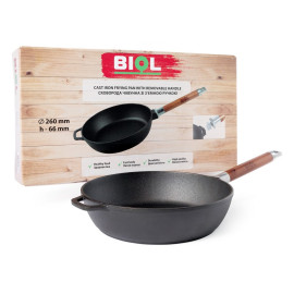 Cast iron frying pan BIOL 26 cm 0326