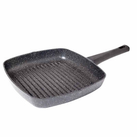 Grill pan with non-stick coating and induction bottom, Steak Menu 28x28 cm Grill pan BIOL Steak Menu 28x28 cm 28144P_