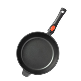 Frying pan with non-stick coating, removable handle, induction bottom, DeLux 24 cm Frying pan BIOL DeLux 24 cm 2417P