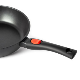 Frying pan with non-stick coating, removable handle, induction bottom, DeLux 28 cm Frying pan BIOL DeLux 28 cm 2817P
